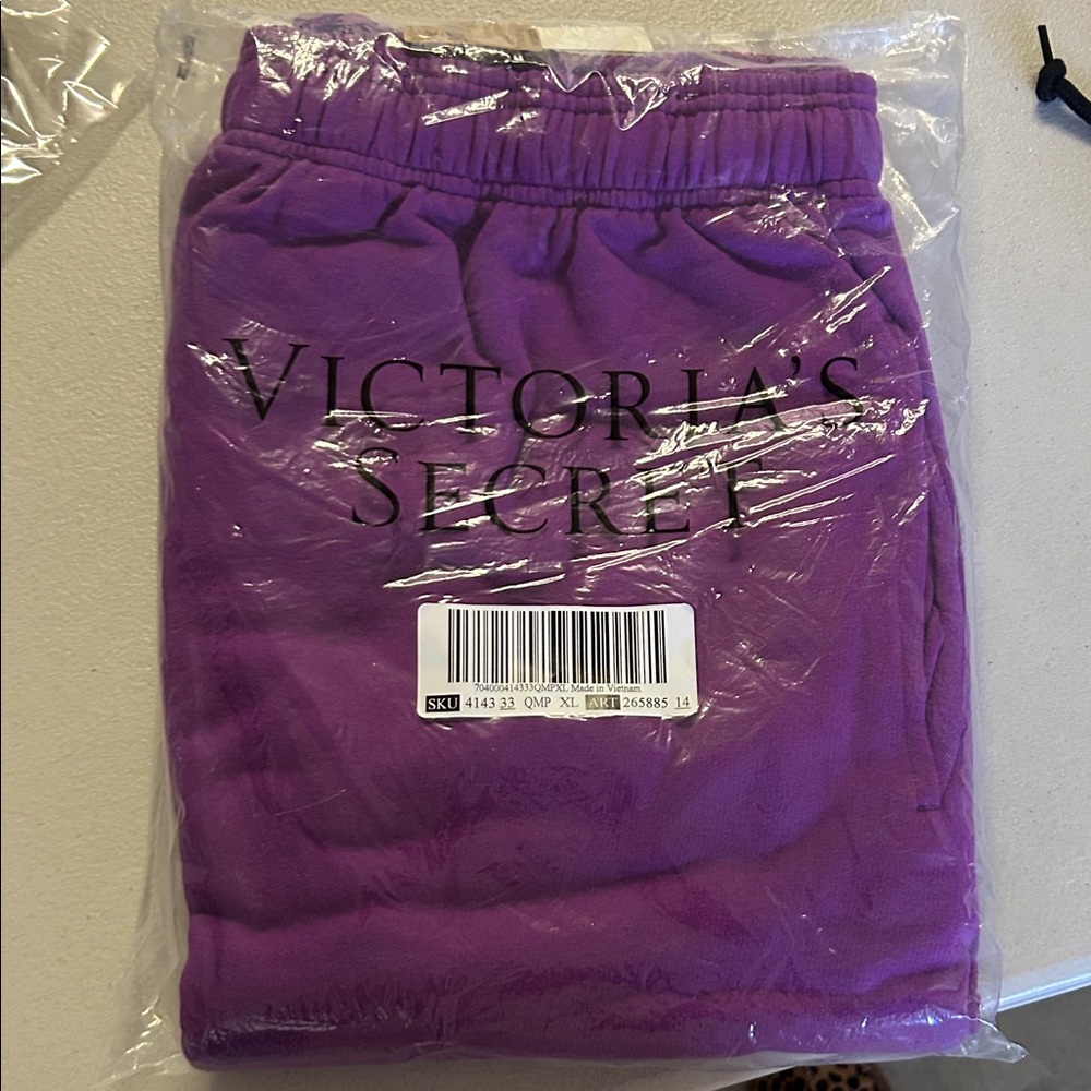 Victoria's Secret Vibrant Purple baggy Lounge Pants XXL